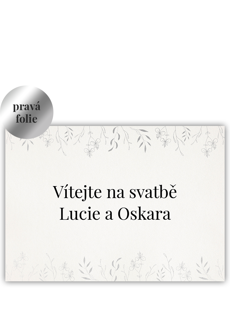 Svadobná uvítacia karta vo formáte A3. Blesková tvorba. - Leaves